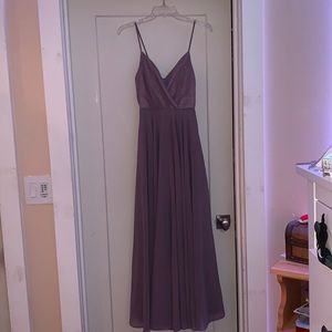 Lulu’s Mauve Prom Dress A-Line